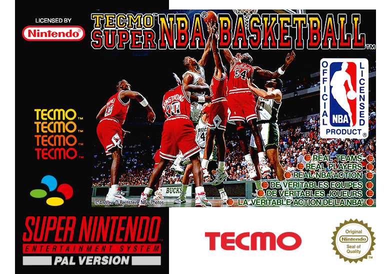Tecmo Super NBA Basketball (PAL)